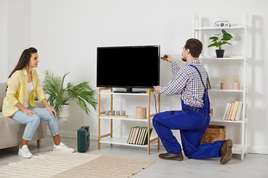 OLED diagnostics hover